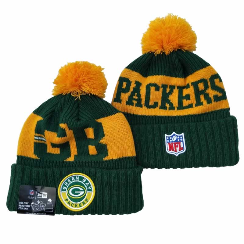 Green Bay Packers Team Logo Knit Hat YD (6)