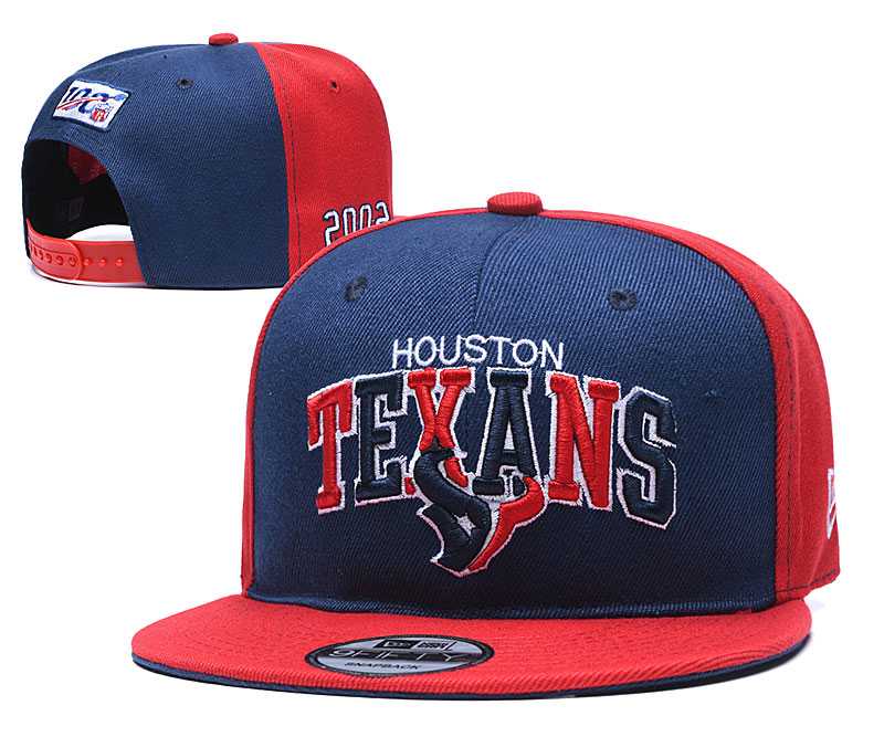 Houston Texans Team Logo Adjustable Hat YD (5)