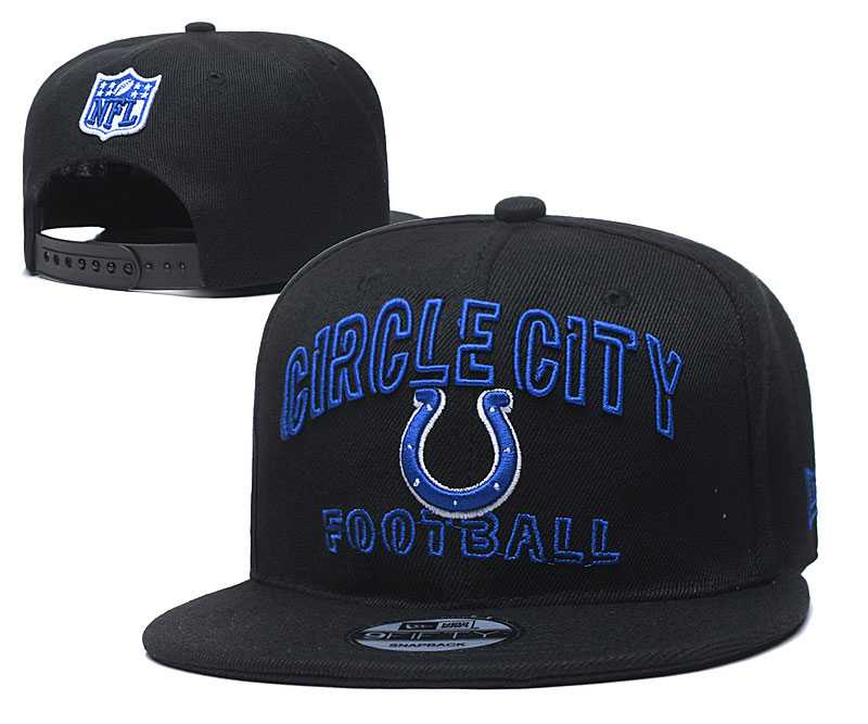 Indianapolis Colts Team Logo Adjustable Hat YD (4)