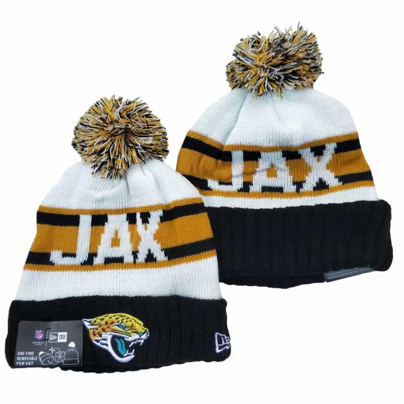 Jacksonville Jaguars Team Logo Knit Hat YD (5)