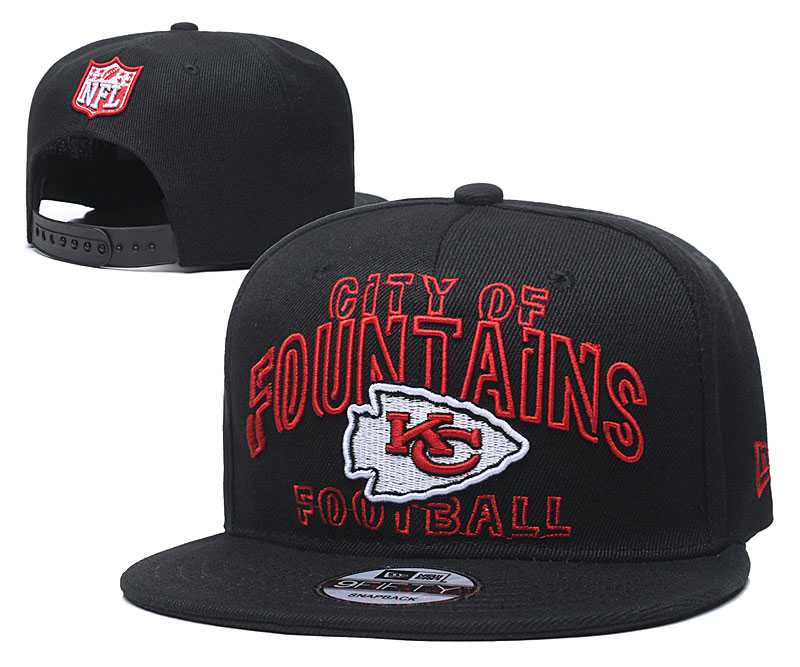Kansas City Chiefs Team Logo Adjustable Hat YD (2)