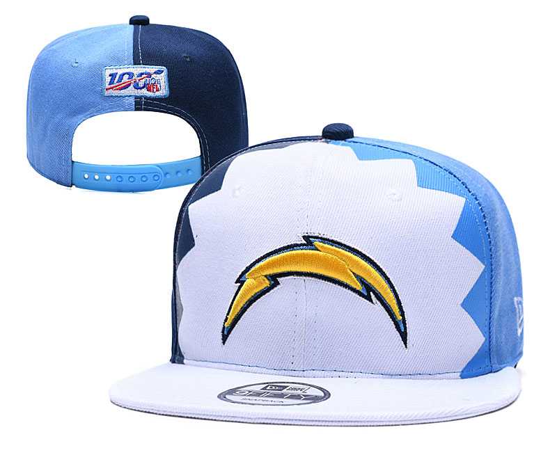 Los Angeles Chargers Team Logo Adjustable Hat YD (2)