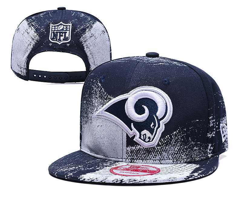 Los Angeles Rams Team Logo Adjustable Hat YD (3)