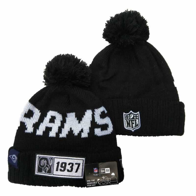 Los Angeles Rams Team Logo Knit Hat YD (6)