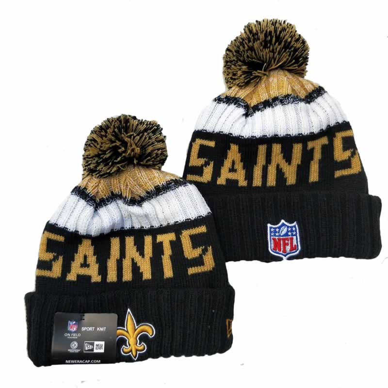 New Orleans Saints Team Logo Knit Hat YD (4)