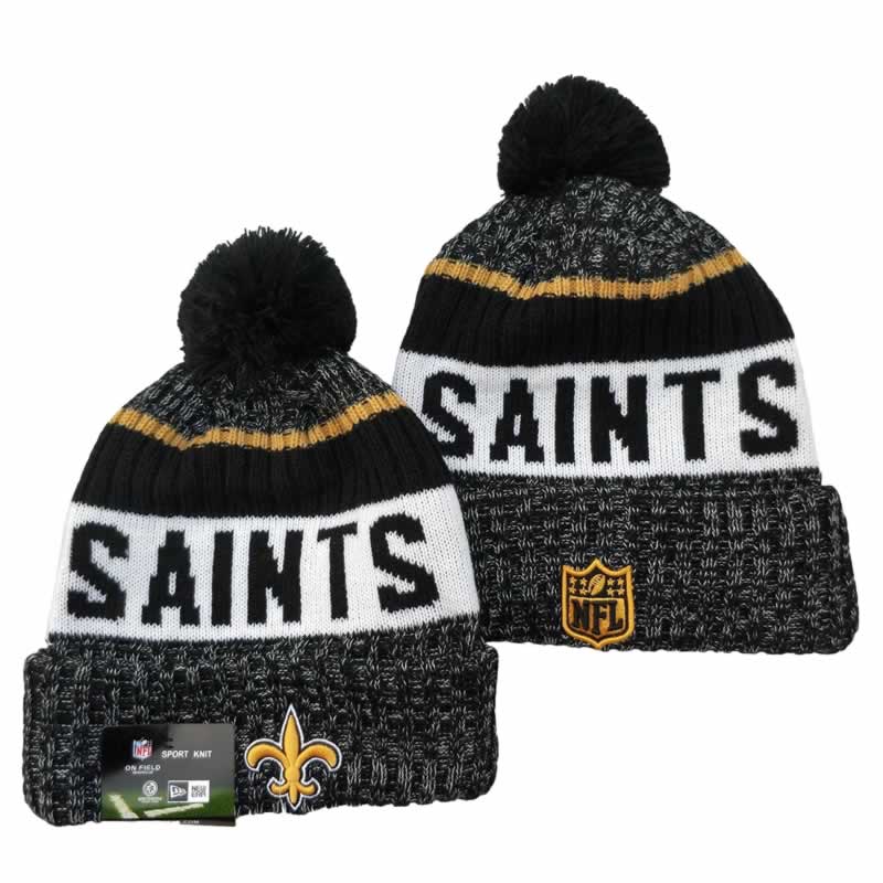 New Orleans Saints Team Logo Knit Hat YD (6)