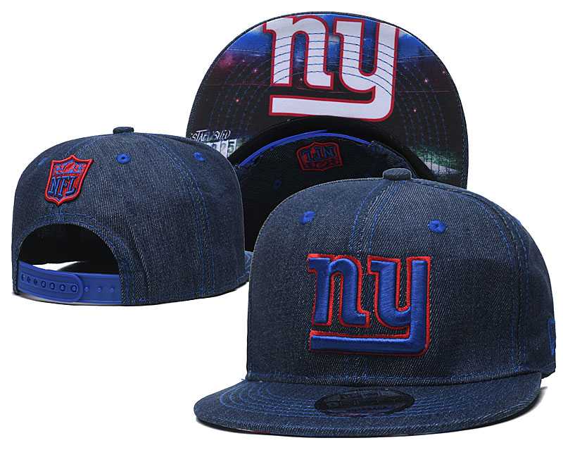New York Giants Team Logo Adjustable Hat YD (5)