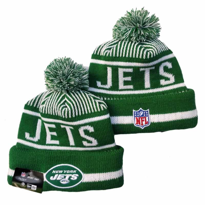 New York Jets Team Logo Knit Hat YD (7)