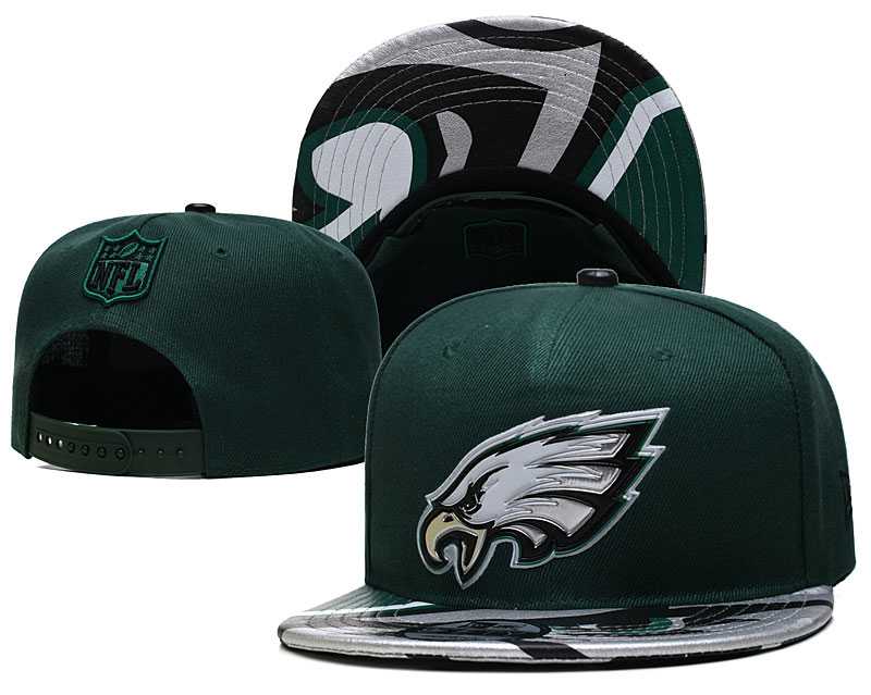 Philadelphia Eagles Team Logo Adjustable Hat YD (16)