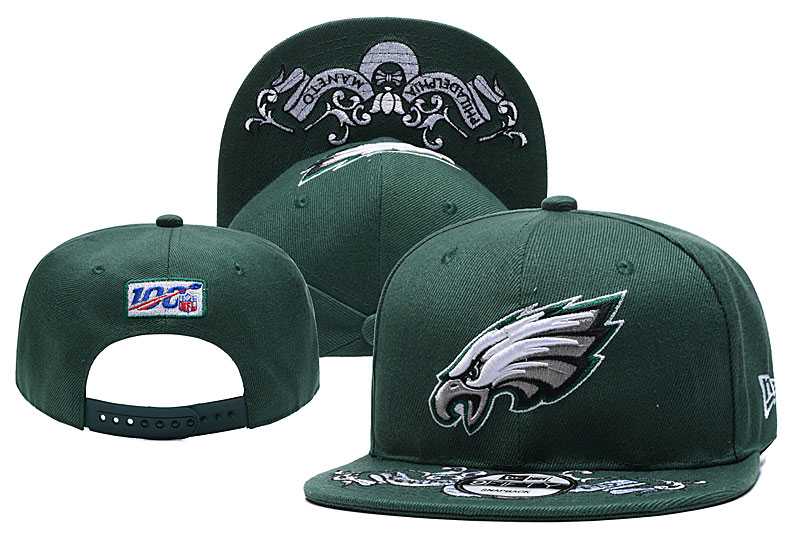 Philadelphia Eagles Team Logo Adjustable Hat YD (5)
