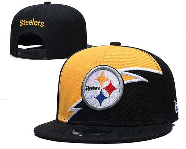 Pittsburgh Steelers Team Logo Adjustable Hat GS (1)
