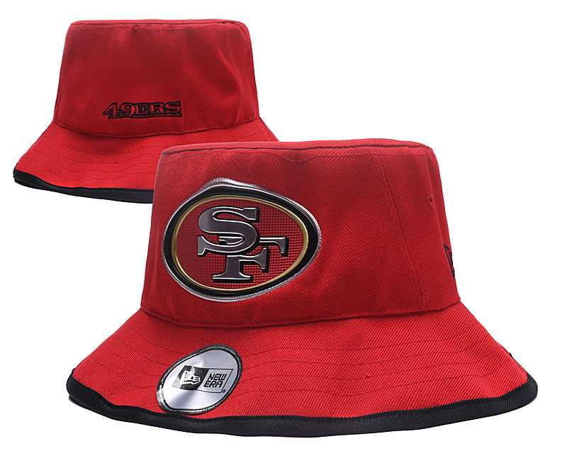 San Francisco 49ers Team Logo Adjustable Hat YD (1)