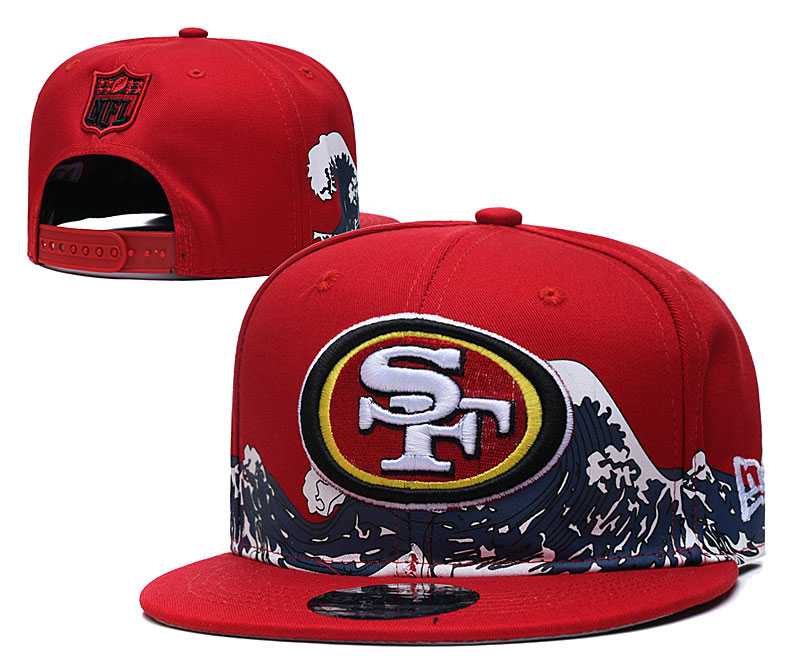 San Francisco 49ers Team Logo Adjustable Hat YD (4)