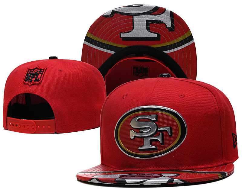 San Francisco 49ers Team Logo Adjustable Hat YD (7)