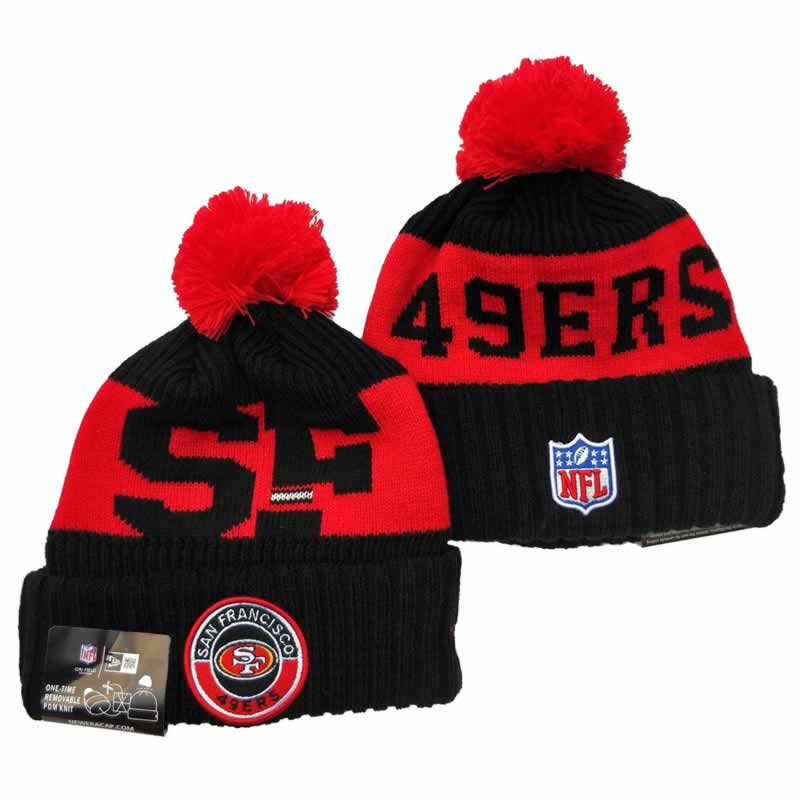 San Francisco 49ers Team Logo Knit Hat YD (8)