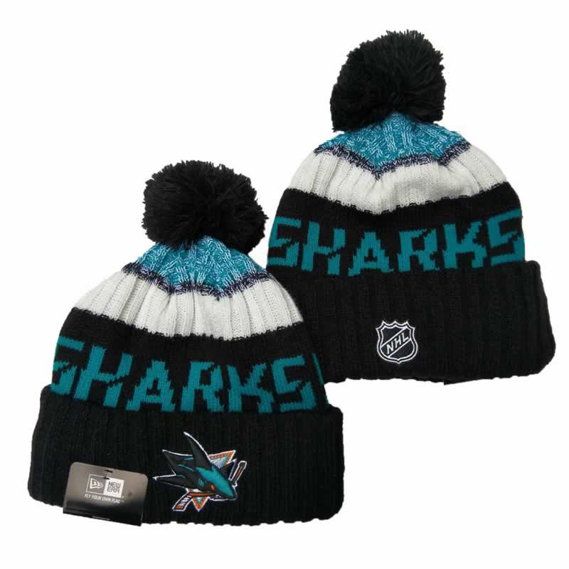San Jose Sharks Team Logo Knit Hat YD