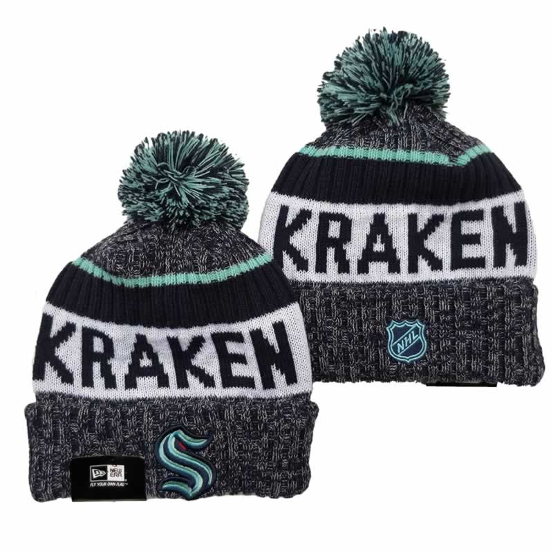 Seattle Kraken Team Logo Knit Hat YD