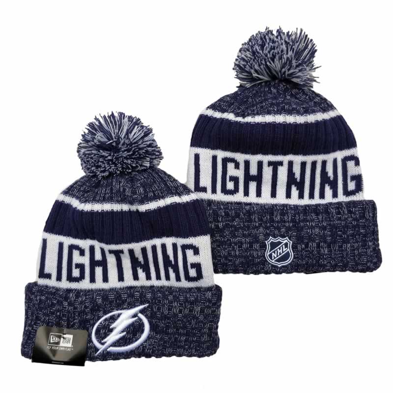 Tampa Bay Lightning Team Logo Knit Hat YD (2)