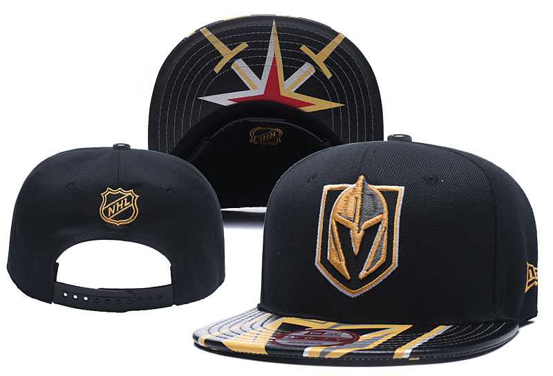 Vegas Golden Knights Team Logo Adjustable Hat YD (1)