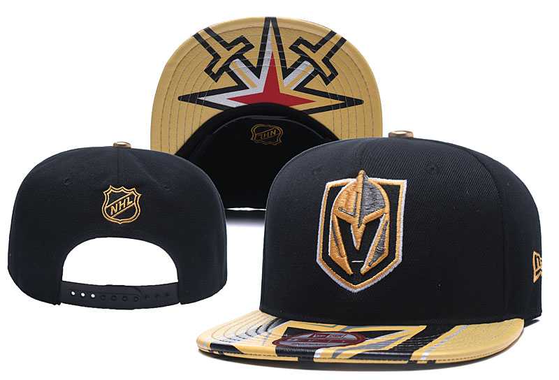 Vegas Golden Knights Team Logo Adjustable Hat YD (2)