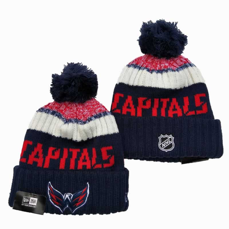 Washington Capitals Team Logo Knit Hat YD (1)