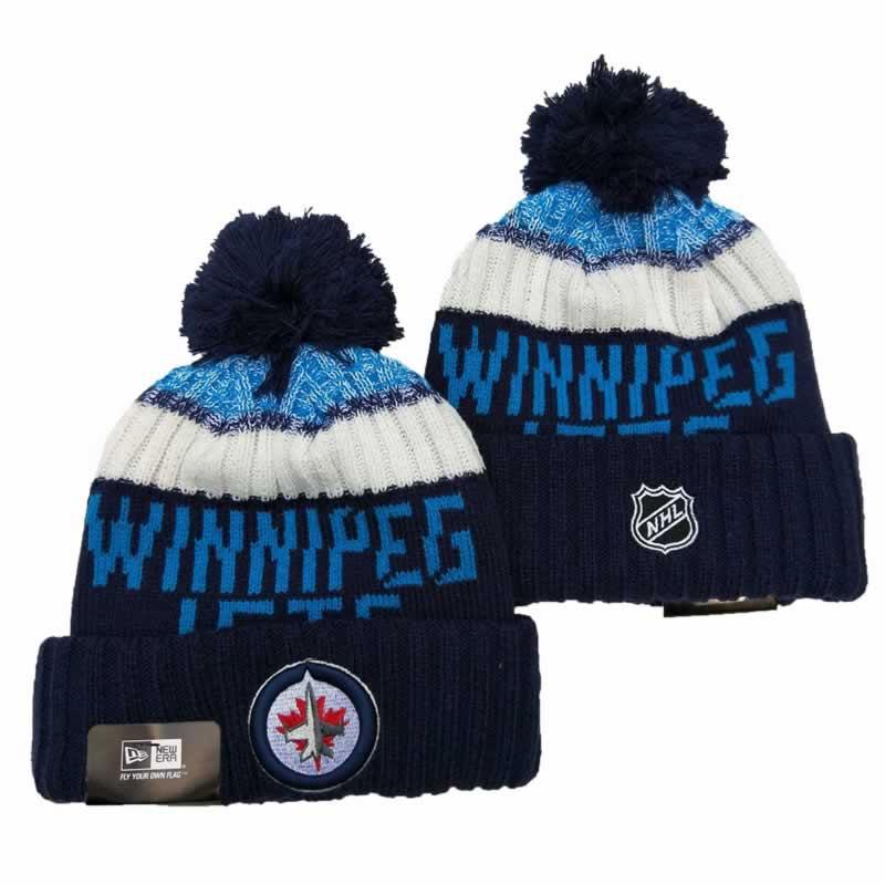 Winnipeg Jets Team Logo Knit Hat YD (1)