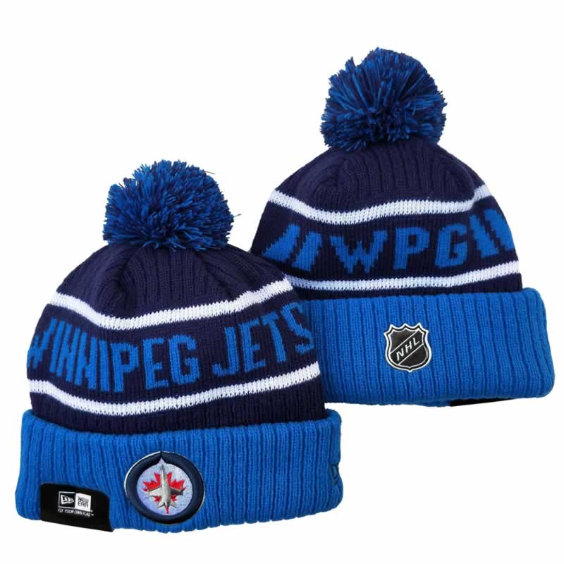 Winnipeg Jets Team Logo Knit Hat YD (3)