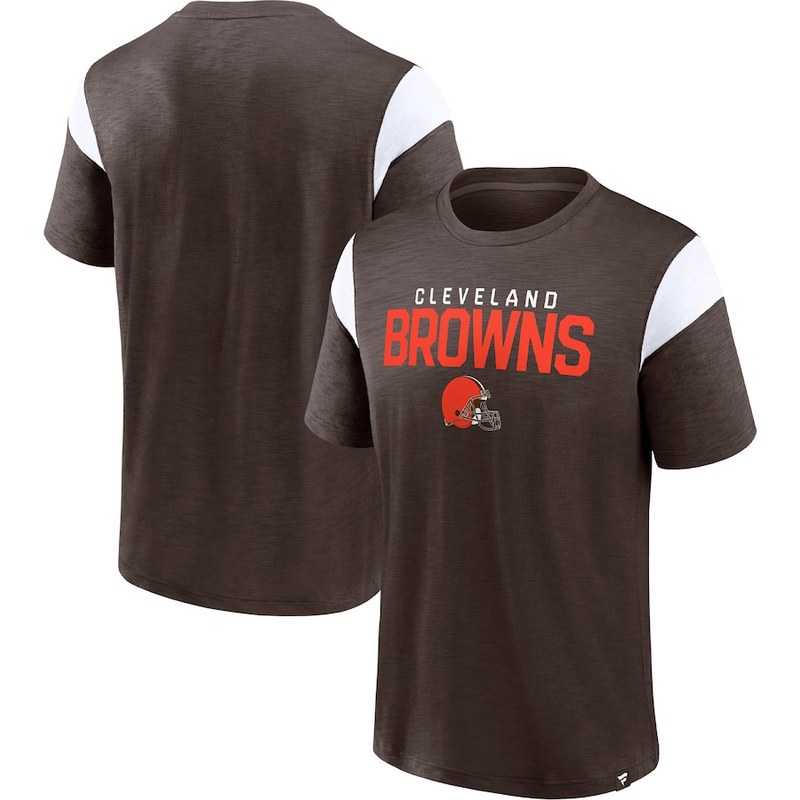 Cleveland Browns Fanatics Branded Brown Home Stretch Team Men's T-Shirt