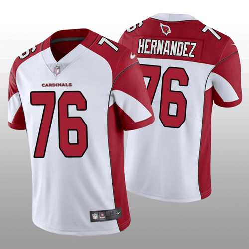 Nike Men & Women & Youth Arizona Cardinals #76 Will Hernandez White Red Vapor Untouchable Stitched Football Jersey