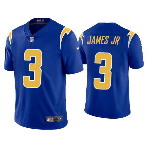 Nike Men & Women & Youth Los Angeles Chargers #3 Derwin James Jr. Royal Vapor Untouchable Limited Stitched Jersey