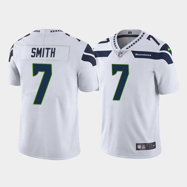 Nike Men & Women & Youth Seattle Seahawks #7 Geno Smith White Vapor Untouchable Limited Stitched Jersey