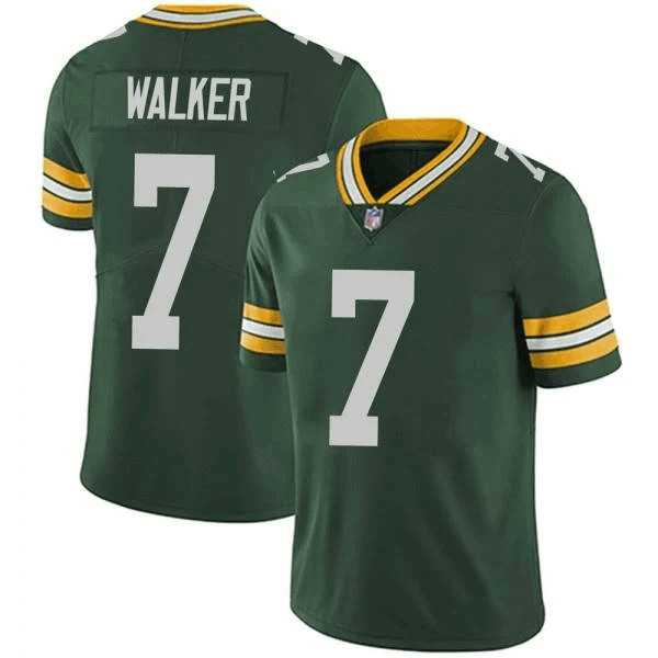Nike Men & Women & Youth Packers 7 Quay Walker Green Vapor Untouchable Limited Stitched Football Jersey