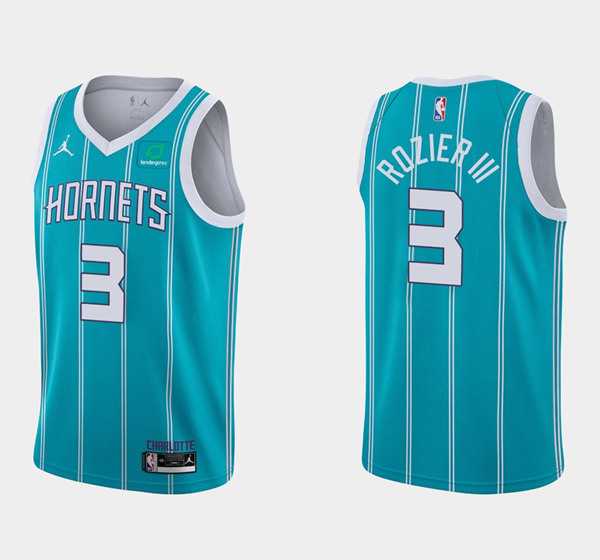 Charlotte Hornets #3 Terry Rozier III Stitched NBA Jersey Dzhi