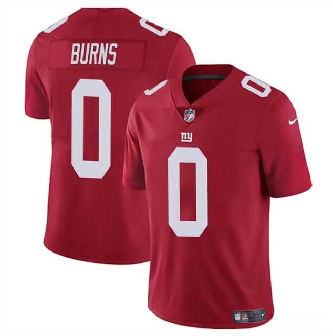 Men & Women & Youth New York Giants #0 Brian Burns Red Vapor Untouchable Limited Football Stitched Jersey