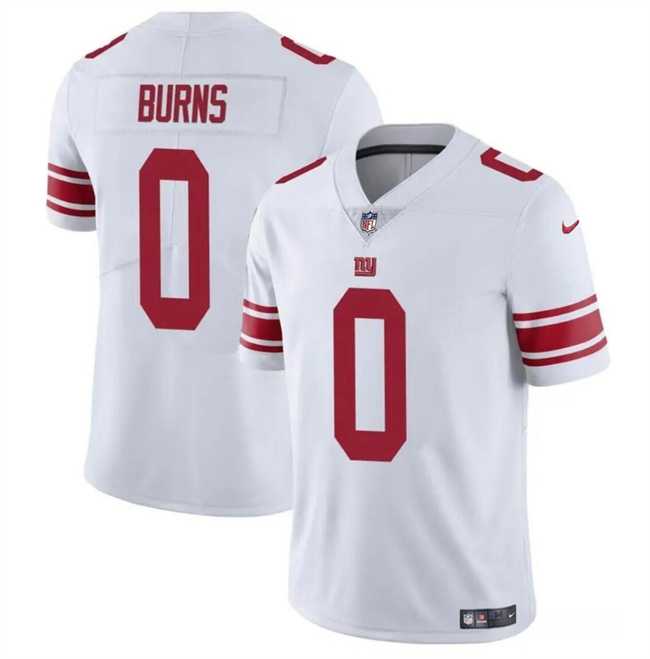 Men & Women & Youth New York Giants #0 Brian Burns White Vapor Untouchable Limited Football Stitched Jersey