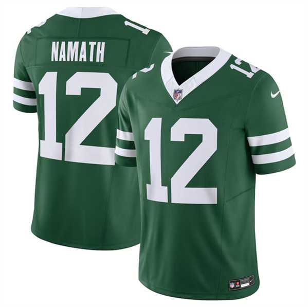 Men & Women & Youth New York Jets #12 Joe Namath Green 2024 F.U.S.E. Vapor Limited Football Stitched Jersey