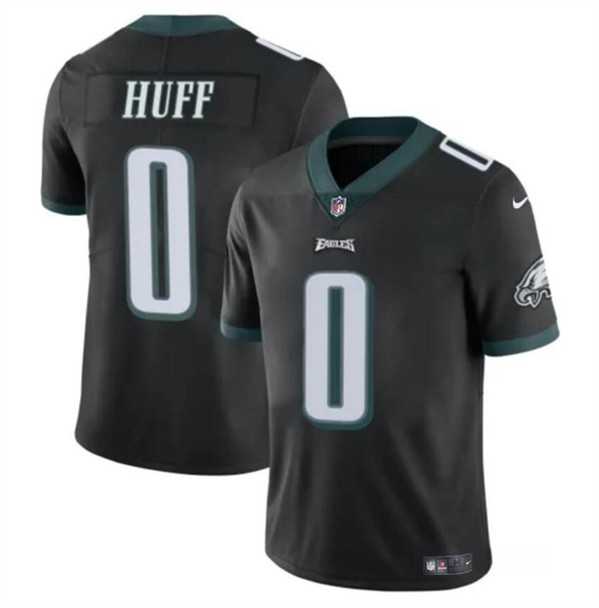 Men & Women & Youth Philadelphia Eagles #0 Bryce Huff Black Vapor Untouchable Limited Football Stitched Jersey