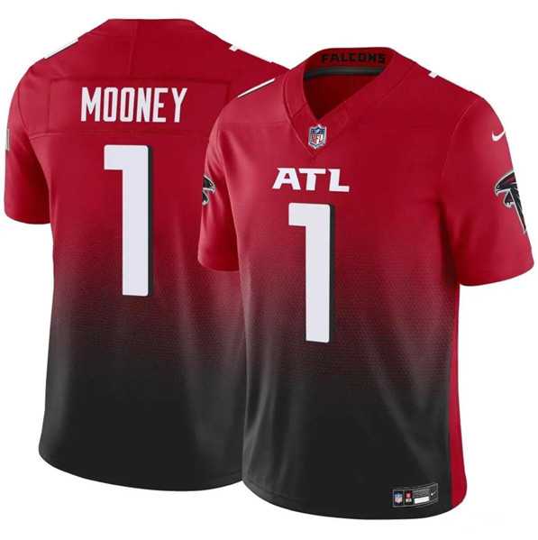 Men & Women & Youth Atlanta Falcons #1 Darnell Mooney Red 2024 F.U.S.E. Vapor Untouchable Limited Football Stitched Jersey