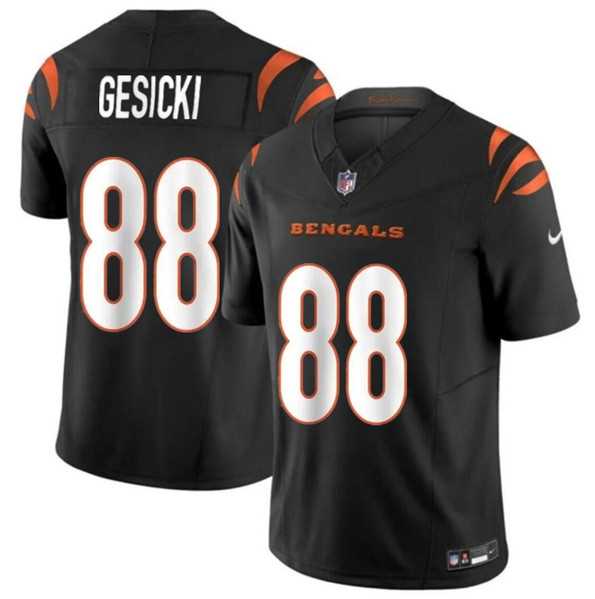 Men & Women & Youth Cincinnati Bengals #88 Mike Gesicki Black 2024 F.U.S.E. Vapor Untouchable Limited Stitched Jersey