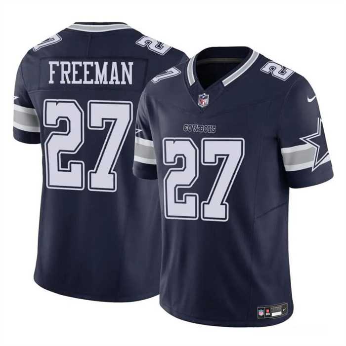 Men & Women & Youth Dallas Cowboys #27 Royce Freeman Navy 2023 F.U.S.E Vapor Untouchable Limited Football Stitched Jersey
