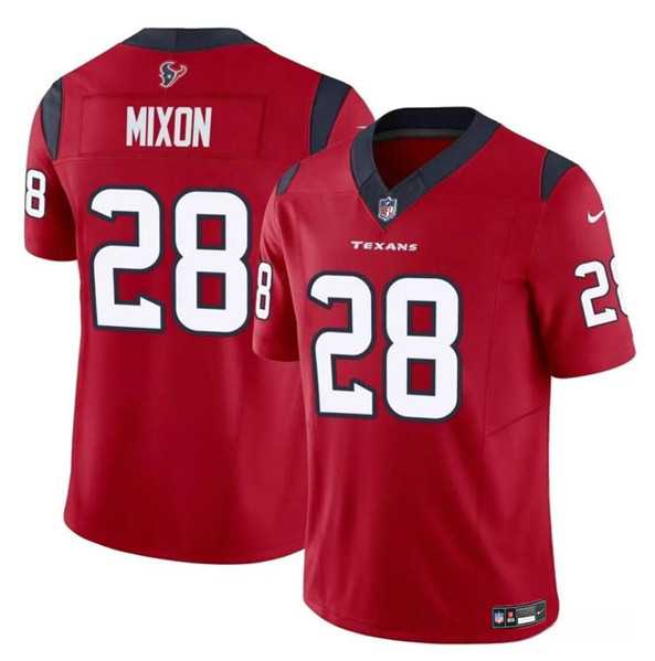 Men & Women & Youth Houston Texans #28 Joe Mixon Red 2024 F.U.S.E. Vapor Untouchable Football Stitched Jersey