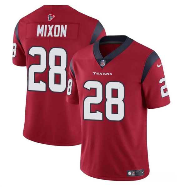 Men & Women & Youth Houston Texans #28 Joe Mixon Red Vapor Untouchable Football Stitched Jersey